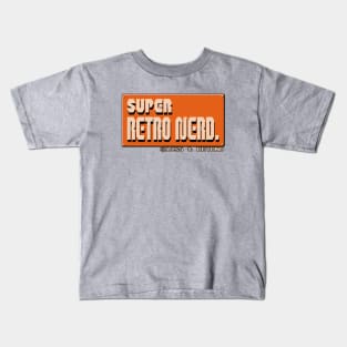 Super Retro Nerd Kids T-Shirt